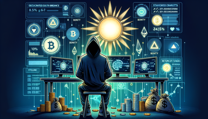 Hackers devuelven fondos a cambio de recompensa del 10%
